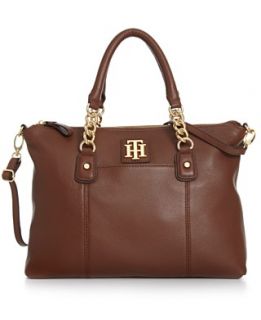 Tommy Hilfiger Handbag, Bombay Pebble Leather Convertible Shopper