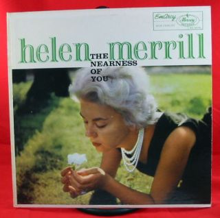 Helen Merrill Nearness of You LP Emarcy Mercury DG Mono