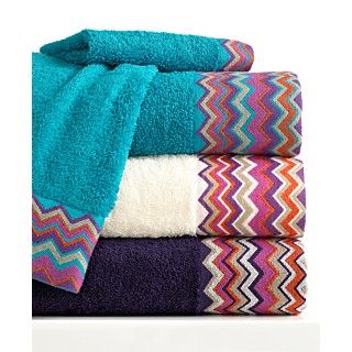 Bianca Bath Towels, Rainbow Chevron Collection   Bath Towels   Bed