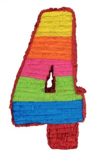 Mexican Pinata A Number 4 Birthday Party Supplies Decorations