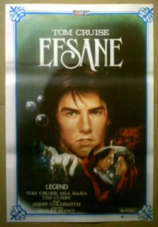 Turkish Movie Poster Legend Tom Cruise Ridley Scott