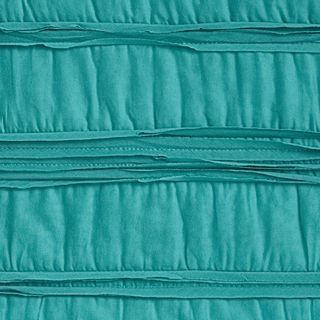 bar III™ Bedding, Solid Teal Ruffled Coverlet Collection   Quilts