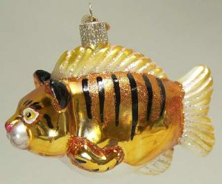 Merck Familys Christmas Ornament Kitty Catfish 6574369