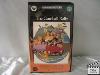 Gumball Rally The VHS Michael Sarrazin Gary Busey