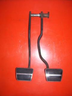 ORIGINAL CLUTCH AND BRAKE PEDALS WITH STAINLESS STEEL TRIM OPTION NR