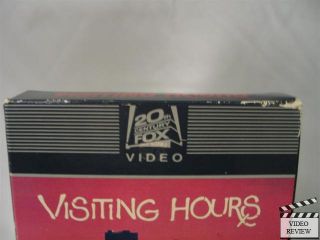 Visiting Hours VHS Lee Grant Michael Ironside