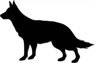 German Shepherd Dog Car Van Sticker Graphic Decal 3