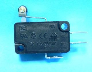 10pcs 5A Micro Switch with 12mm Roller Lever