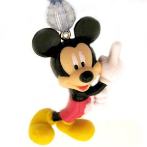 Disney Mickey Mouse Full Figure PVC Beaded Key Ring