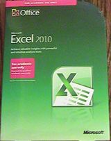 Microsoft Excel Office 2010 Full Version SEALED AE Edition Retail Box