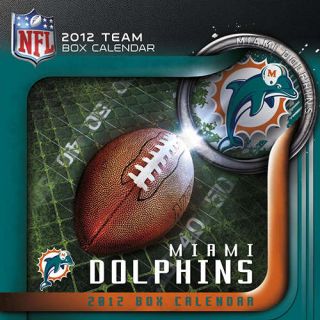 Miami Dolphins 2012 Desk Calendar
