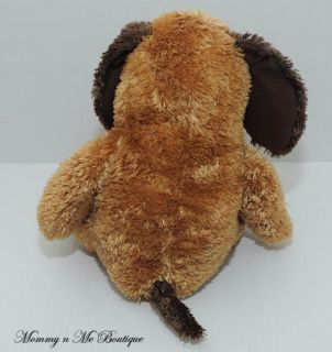 new with tags brown stuffed puppya plush by Michaels craft stores