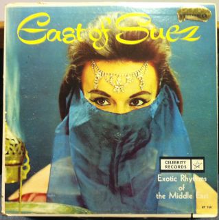NASIR EDDIN east of suez middle east LP VG  UTS 158 Vinyl Exotica