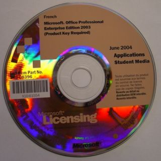 Microsoft Office 2003 Professional Enterprise Edition