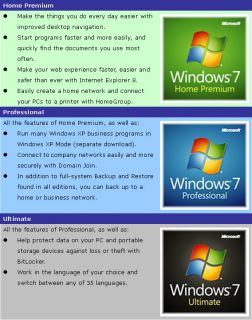 Microsoft Windows 7 Ultimate 64 Bit English