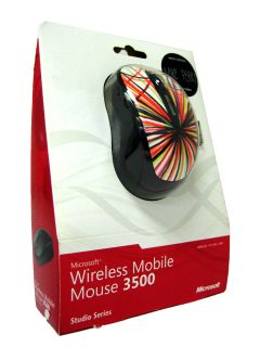 Microsoft Wireless Mobile Mouse 3500 GMF 00093 Exploding Lines Mike