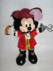 Disneyland Mickey Mouse Pirate Plush Halloween 2006