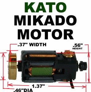 Mikado Motor Fits New Revised Kato 926050 N Scale