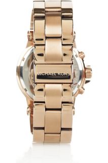 New Michael Kors Rose Gold Chronograph Oversize Ladies Watch MK5314