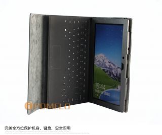 Leather Case Cover For 10.6 Microsoft Surface RT Tablet PC Keyboard