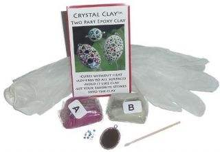 Crystal Clay Jewelry Making Kit Resin Crafts