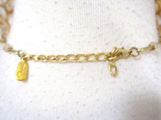 Dabby Reid Gorgeous Smokey Quartz Gem Gold Chain Necklace