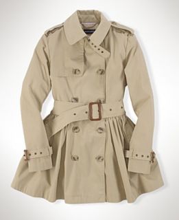 Ralph Lauren Kids Jacket, Girls Classic Princess Trench Coat