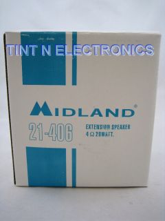 Midland 21 406 CB Marine Radio Extension Speaker New