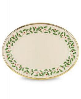 Lenox Serveware, 10 Holiday Oval Vegetable Bowl   Fine China   Dining