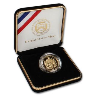 2011 w US Gold Army Commemorative Proof $5