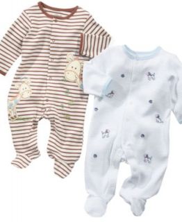First Impressions Baby Set, Baby Boys Transportation Shirt and Footed