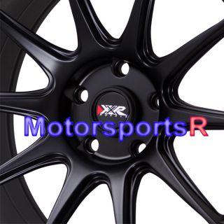 18 XXR 527 Flat Black Concave Staggered Rims Wheel Stance 93 98 Toyota
