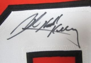 The Hound Kelly Signed Philadelphia Flyers Orange Custom Jersey JSA