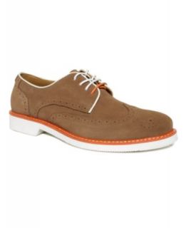 Bar III Shoes, Westvill Wedge Wingtip Lace Shoes   Mens Shoes