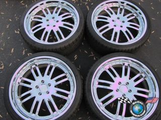 Zone 8 Forged 21 3 Piece Rims Tire 5x4 5 Maxima Mustang