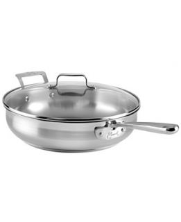 Emeril by All Clad Stainless Steel Covered Saute Pan, 5 Qt.