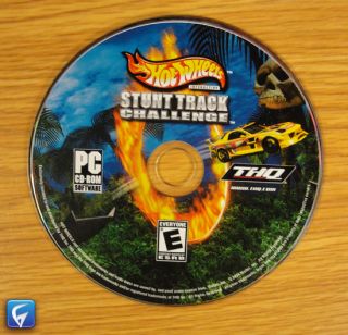 PC Hot Wheels Stunt Track Challenge Disc Only Good Condition