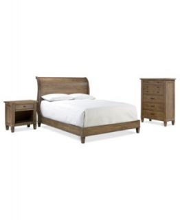 Scottsdale Bedroom Furniture, California King 3 Piece Set (Bed, Chest
