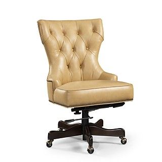 Leather Swivel Home Office Chairs (Brennan, Hamilton & Harrison