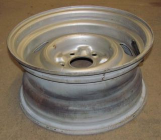 You are bidding on a used original 1968 Corvette Only 15X7 Rally Wheel