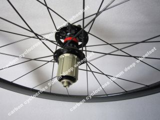tubular full carbon cyclocross bike wheels,disc brake.cross bike wheel