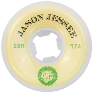 Cruz OJS Jason Jessee Amerika Skateboard Wheels 58mm 97A White