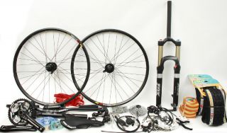 Mountain Bike Build Kit with Fox Easton SRAM Medium New
