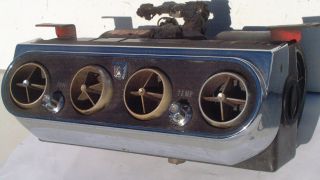 This is an original under dash section of the A/C for 1965 66 Mustang.