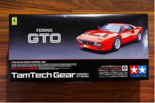 Tamiya 1 12 Ferrari GTO RC Car Tamtech 57103 New in Box