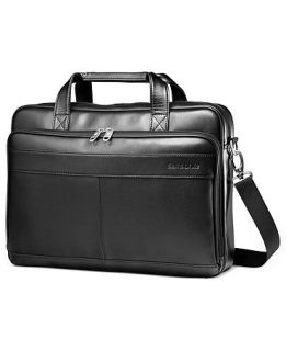 Samsonite Business Case, Slim Leather Portfolio   Business & Laptop