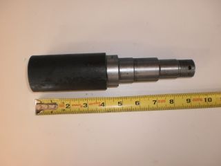This spindle has a 4 long tail shaft, 2.0 Diameter