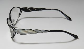 New Koali by Morel 6981K 53 18 130 Black Opal Full Rim Eyeglasses