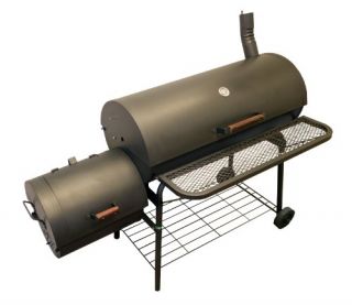 AZ Patio Heaters HIL 3014 SMK BBQ Smoker with Firebox on The Side 1200
