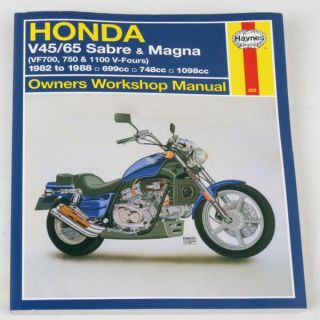 82 83 VF750C V45 Magna Honda Haynes Motorcycle Repair Manual